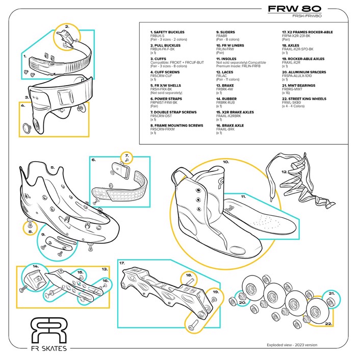 FR FRW 80 Patinia - Mavro/Roz